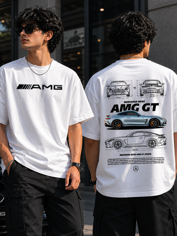 Raftaar — Mercedes AMG GT Blueprint Tee