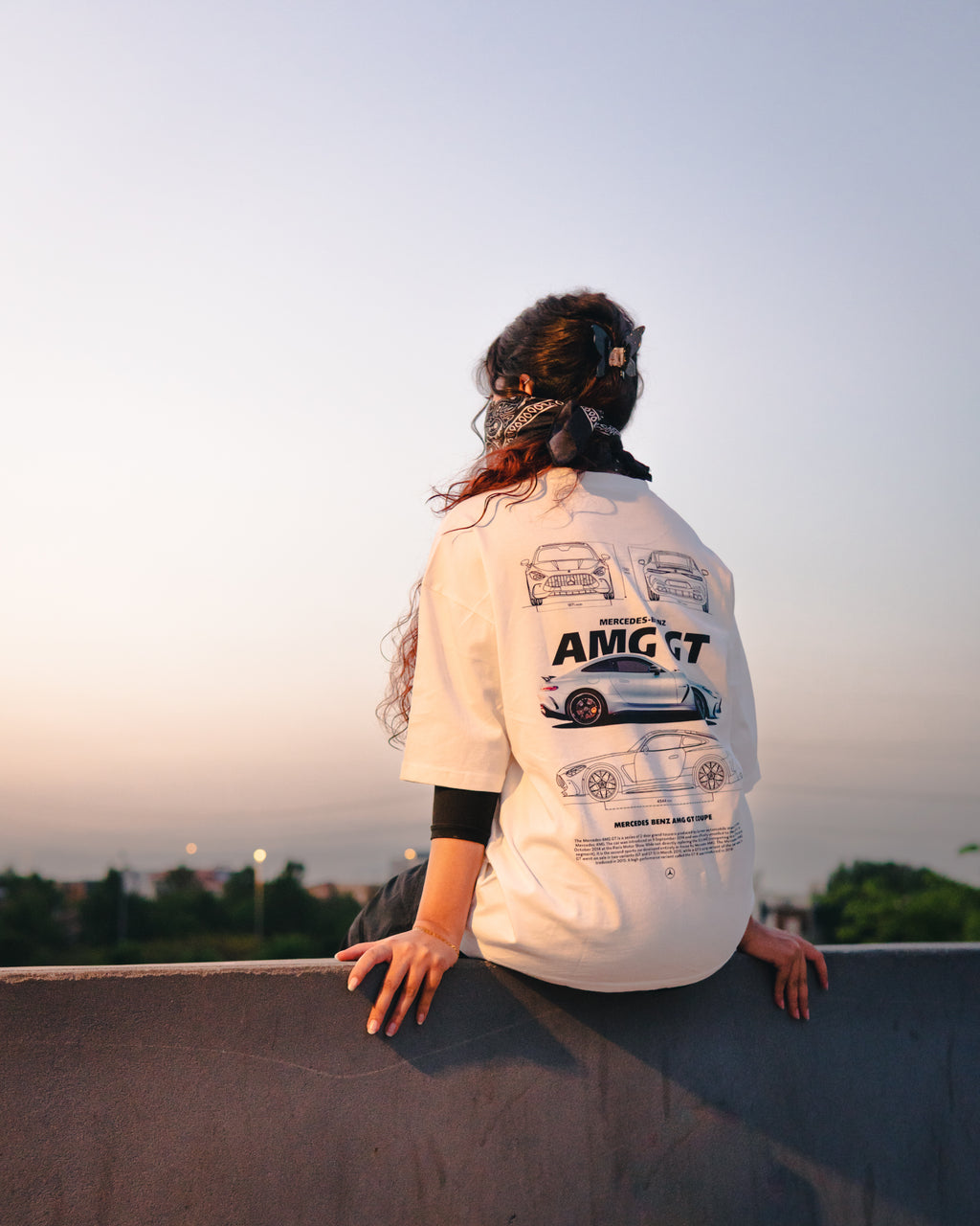 Raftaar — Mercedes AMG GT Blueprint Tee